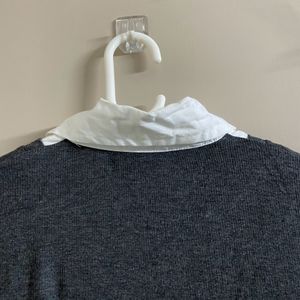 Collared formal top