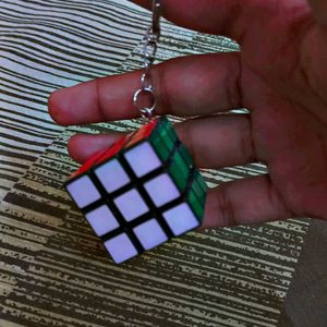 Mini Rubik's Cube Key Chain