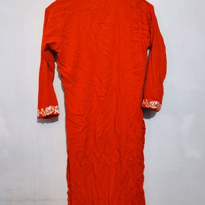 Orange Kurti