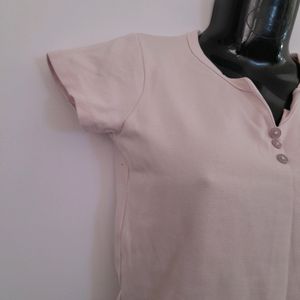 Zara Pastel Pink Top