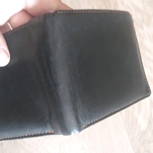 Woodland Men's leather black purse