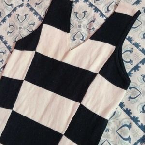 Black And White Bodycon Dress