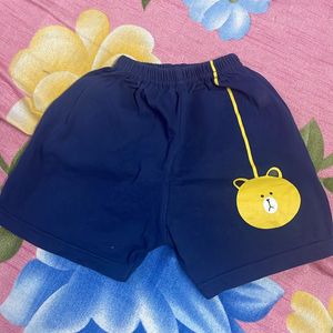 Baby T-shirt Half Pant Set