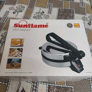 Sunflame RM1 900-Watt Roti Maker (Silver/Black)