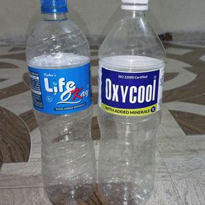 6 Empty Water Bottle