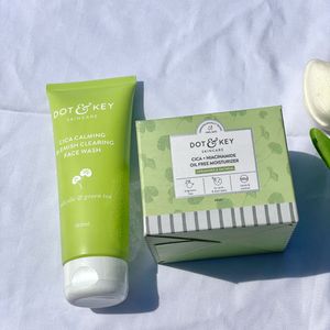 Dot&key Facewash And Moisturizer Combo