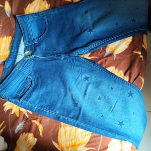 Blue Star Embossed Denims.