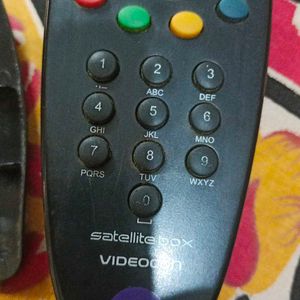 Videocon D2h Remote