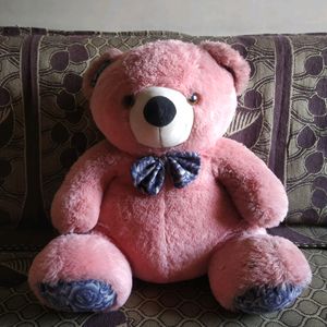 Big Fluffy Pink Teddy Bear