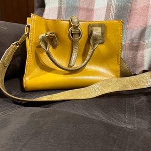 Crossbody Bag Mustard Color