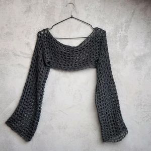 Mesh Bolero Shrug