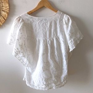 Forever New Boho Lace Top