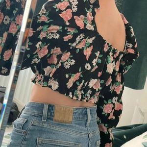 Floral Print Top