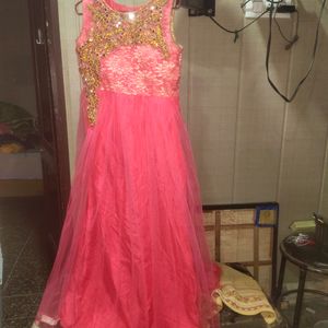 Party Wear Gown Padded