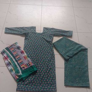 🆕 Suit Palazzo Set With Dupatta