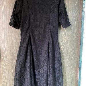 Black Net Dress