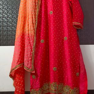 Pink Kurta Suit For Wedding