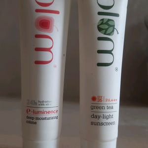 Plum Combo Of Moisturizer And SUNSCREEN