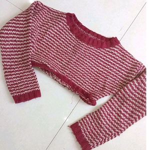 cropped sweater upto bust 36