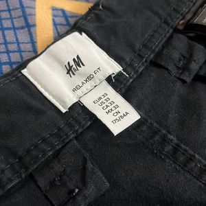 H&m Casual Baggy Cargo Pant In Excellent Condition