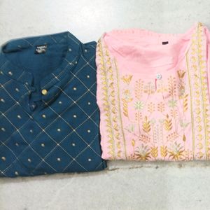 Sale Offer For 2 New Kurtis At Rs, 450 Only