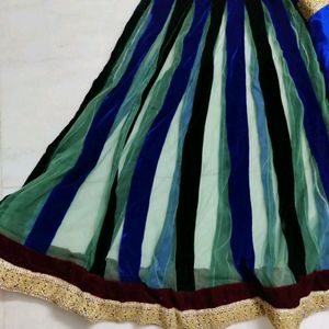 Velvet - Net Anarkali Suit