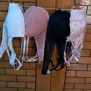 Combo Of Four Imported Fabric Bra