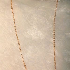 Rose Gold Chain With Butterfly Pendant & Freebie