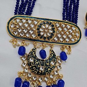 Blue Long Necklace