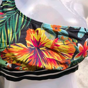 SHEIN SEXY FLOWER PRINT TOP