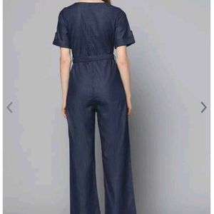 CHEMISTRY Navy Blue Jumpsuit (M)