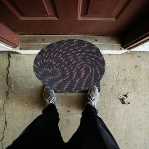 Oval Door Mat for Porch/Kitchen/Bathroom