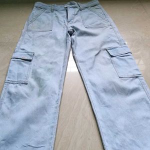 Blue Denim Jeans Waist - 30