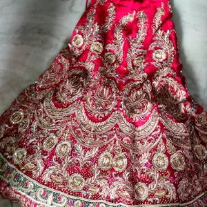 Free Necklace Set Bridal Lehenga