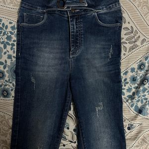 High Waist Skinny Fit Jeans