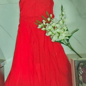 ♥️ Red Flared Maxi