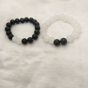 Couples Glass beads bracelet; Customize Yourself!!