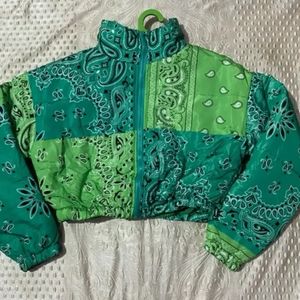 Urbanic Bandana Crop Jacket