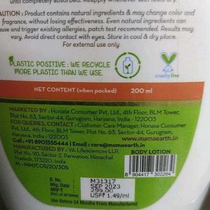 mama earth Vitamin C Body Lotion