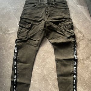 Men’s Denim Cargo Jeans