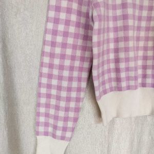 Checked Women Sweater