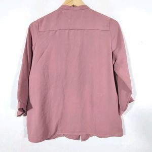 VanHeusen Mauve Formal Shirt ( Women)