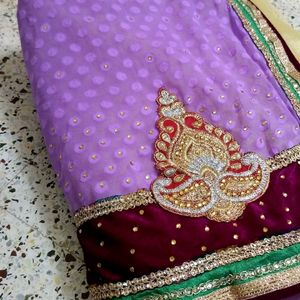 Heavy Festive Saree... Negotiable Slightly