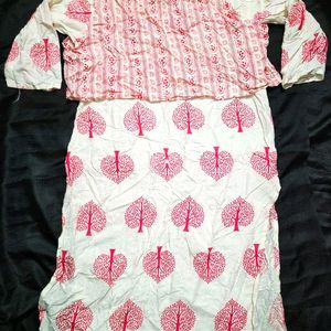 2 Piece Set Kurti XL Size