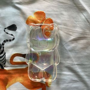 New Cute Holographic Teddy Case