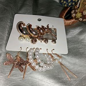 9 Pair Of Earings