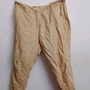Very Smart Fabindia Cotton Trouser In L Size
