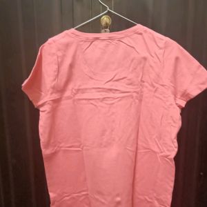 Pink T-shirt Never Used L Size