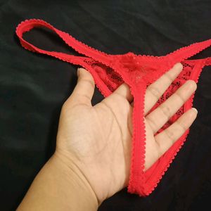 Hot Red Thong