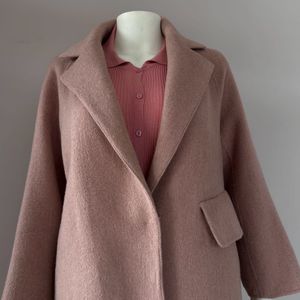 Pink Korean Overcoat